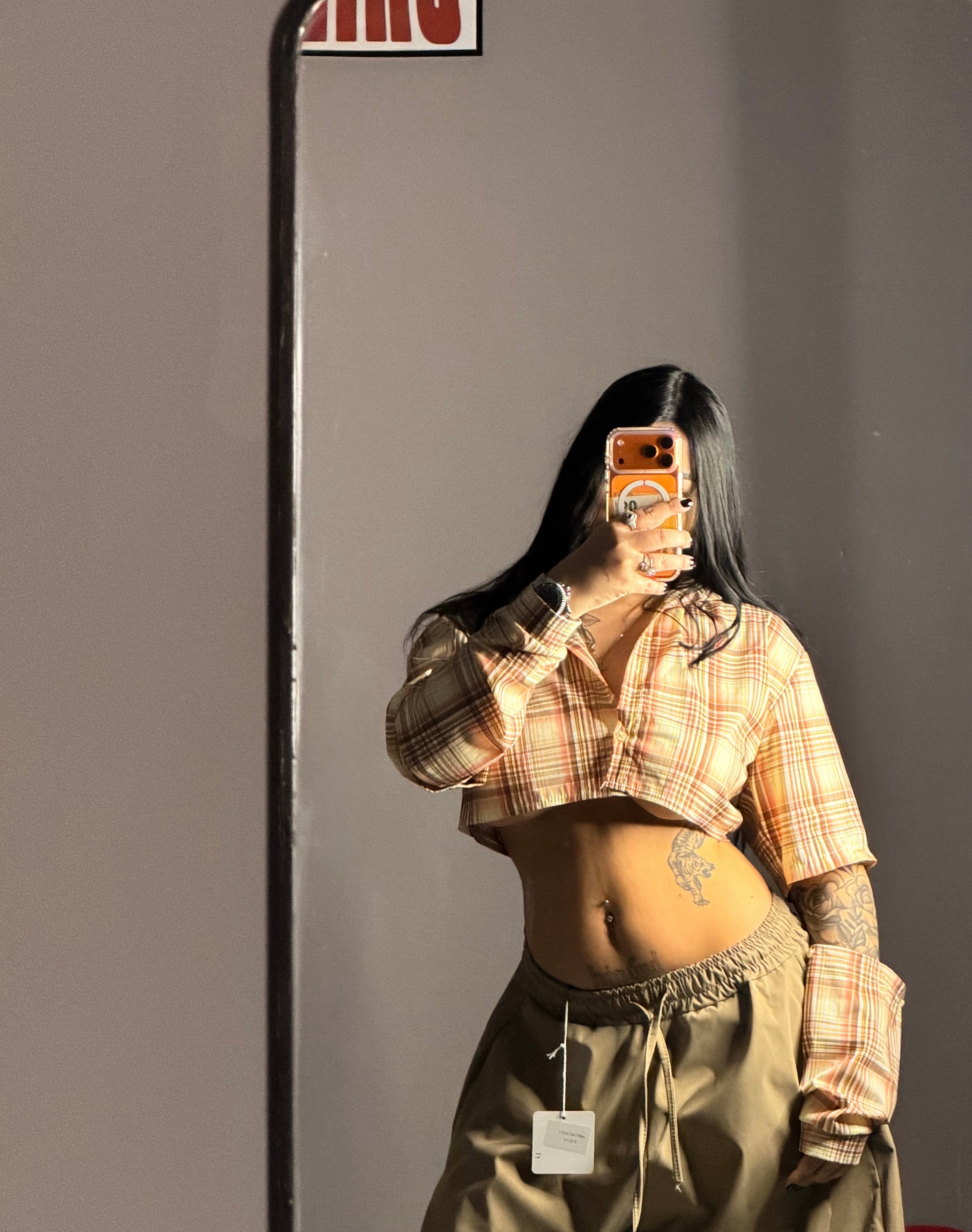 Camicia con manicotti